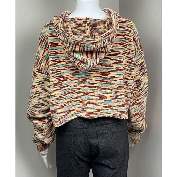 Urban Outfitters Out From Under Jenny Cropped Hoodie Sweatshirt Womens Medium BS - Picture 4 of 8